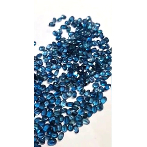 Pierres précieuses bleues en vrac de haute qualité, 170 pièces, kyanite indigo naturelle, 5x4 mm, 6x4 mm, ovale facetté, 140 $ US pour un lot de 100 carats, meilleures ventes Iroc - Product Image 3