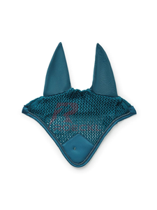 Bonnet d'oreille de cheval de qualité supérieure fabriqué au Pakistan, voile de mouche au crochet lavable et respirant, parfait pour l'équitation élégante - Product Image 4