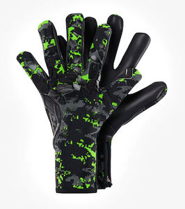 Gants de gardien de but de football d'extérieur personnalisés de haute qualité, logo personnalisé, cuir souple confortable, imperméable, respirant, les plus vendus - Product Image 2