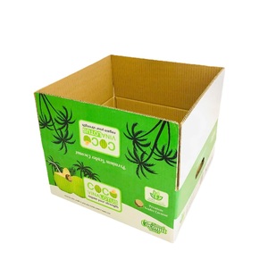 Caja de cartón corrugado de 5 capas OEM, cajas de papel reciclado impresas en offset para la industria alimentaria y agrícola - Product Image 1