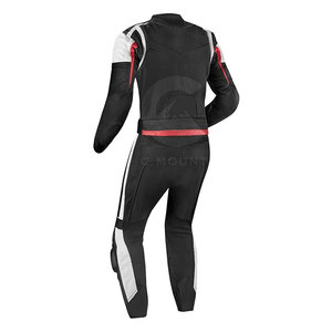 Traje de carreras de motos personalizado al por mayor de una pieza con impresión de logotipo disponible - Product Image 3