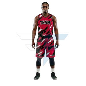 Uniforme de basketball personnalisé unisexe de qualité supérieure, option grande taille, tissu respirant et antibactérien inclus - Product Image 3