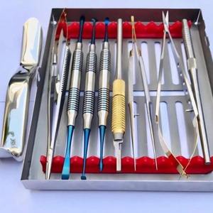 Kit de Microcirugía Oral Dental en Oferta, 9 Piezas de Instrumentos Maxilofaciales con Bandeja - Product Image 6