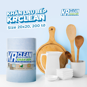 OEM & ODM Super Absorbent Kitchen Roll Wipes Durable Nonwoven Fabric Cleaning <b>Cloths</b> Vietnam Factory Direct - Product Image 2