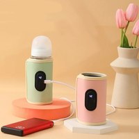 Dropshipping Products 2025 Portable USB Chauffe-biberon Affichage numérique Sac pour bébé Chauffe-biberon Sac thermique d'allaitement