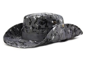 Sombrero de Safari de algodón personalizado de alta calidad Sombrero de pesca digital para sombrero de escalada unisex para protección solar y transpirabilidad - Product Image 5