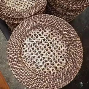 Rattan <b>Placemat</b> for Dining Tables Natural Materials Vietnam Wholesale From Vietnam made from rattan material - Product Image 1