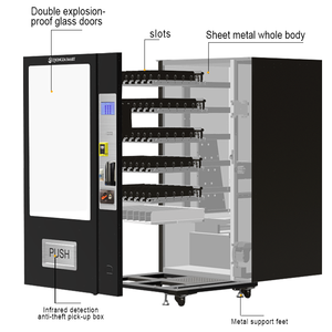 Máquina Expendedora de Bebidas y Snacks, Máquina Expendedora de Alimentos y Bebidas sin Efectivo, Verkaufsautomaten Euro - Product Image 5