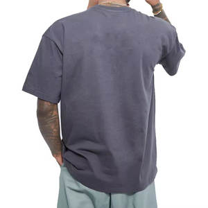 Top Design Hombres Boxy Fit Camisetas con logotipo personalizado 2025 100% Algodón Último diseño Hombres Nueva llegada Camiseta - Product Image 6