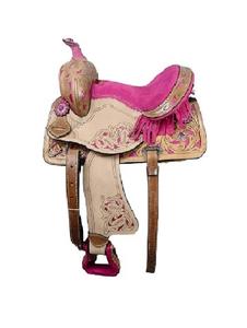 Selles de course occidentales et anglaises en cuir véritable de qualité supérieure pour l'équitation - Product Image 6