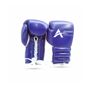 Fabricante Guantes de boxeo hechos a medida con cordones Entrenamiento profesional Pro Fighting Guantes de boxeo Cuero genuino - Product Image 6