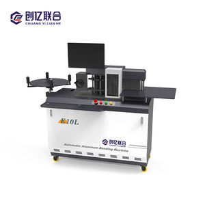 Máquina de Fabricación de Letreros Automática para Exteriores CHUANGYI <span class=keywords><strong>E10L</strong></span> de Alto Rendimiento y Productividad, en Acero Inoxidable/PVC/Aluminio - Product Image 1