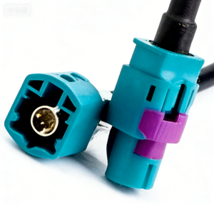 <span class=keywords><strong>Adaptateur</strong></span> d'<span class=keywords><strong>antenne</strong></span> radio automobile durable à double connecteur FAKRA Z-Code RG174/RG316 pour systèmes GPS <span class=keywords><strong>Mercedes</strong></span> Skoda - Product Image 5