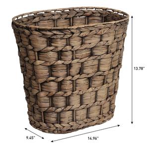 ตะกร้าเก็บของสานมือจากผักตบชวา สไตล์บ้านไร่ งานฝีมือ ขายส่ง เป็นมิตรกับสิ่งแวดล้อม ผลิตในเวียดนาม - Product Image 2