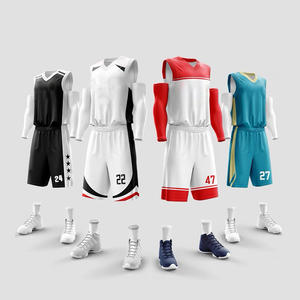 Logo de l'équipe personnalisée Design maillot de basket-ball vêtements de sport en polyester avec sublimation ensemble uniforme cousu - Product Image 6