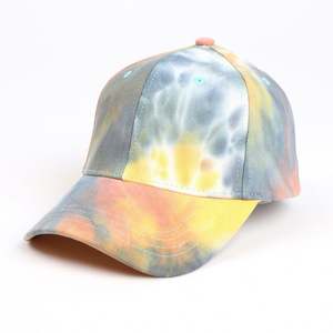 Unisex Gradient Tie Dye Baseball <b>Hat</b>, Spring <b>Summer</b> Fashion Korean Street Cap - Product Image 6