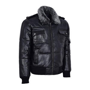 New arrived Men's Leather <b>Jackets</b> durable quality all <b>size</b> available factory rate for Men's Leather <b>Jackets</b> - Product Image 3