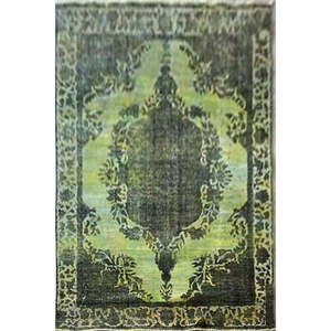 Alfombra persa anudada a mano única en su tipo, 9'10 x 6'9 R17726 - Product Image 1
