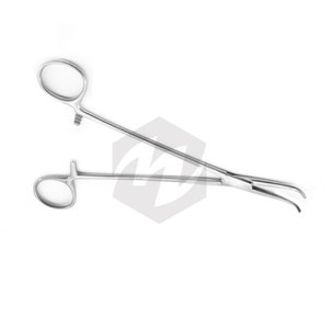 Pinces chirurgicales manuelles Gemini Mixter en acier inoxydable pour l'étranglement hémostatique des vaisseaux, à pointe angulaire, instruments médicaux délicats - Product Image 4