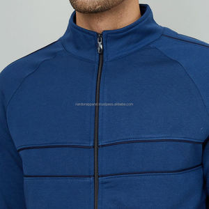 Cortavientos deportivo de alta calidad Nardon Apparel, cortavientos polar de lona negra - Product Image 5