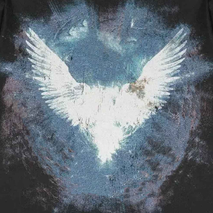 เสื้อยืดสตรีทแวร์ พิมพ์ลายสกรีน โลโก้แบบกำหนดเอง สไตล์วินเทจ ล้างสีแบบแอซิด ผ้าสองชั้น เป็นมิตรกับสิ่งแวดล้อม ระบายอากาศได้ดี ทรงปกติ สำหรับผู้ชาย - Product Image 3