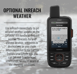 Prix réduit NOUVEAU GPS-MAP 67i GPS de randonnée robuste de qualité supérieure avec technologie satellite inReach et messagerie bidirectionnelle - Product Image 4