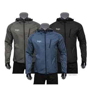 Chaqueta Cortavientos con Estampado de Camuflaje Personalizado, Chaqueta de Primavera de Primera Calidad para Hombre, Impermeable, Holgada, con Media Cremallera, Informal, para Correr - Product Image 2