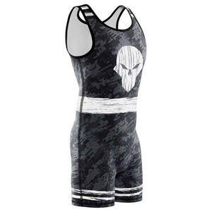 2025 Design Haute Qualité Gym Formation Lutte Singlets Conception Personnalisée Impression Power Lift Haltérophilie Singlet Costumes - Product Image 2