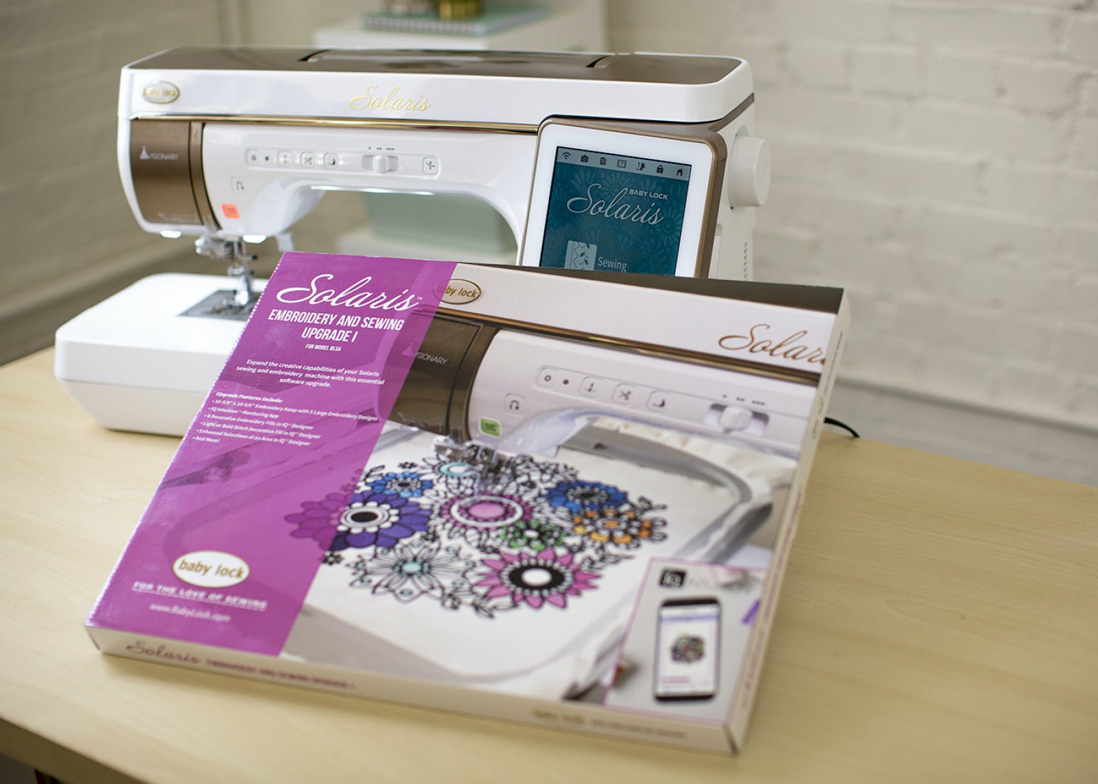 Baby Lock olaris Vision Embroidery, Quilting and Sewing Machine