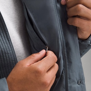 Marque de créateur Veste d'hiver matelassée camouflage unisexe haut de gamme Respirant Imperméable Coupe-vent Logo avant pour hommes femmes - Product Image 6