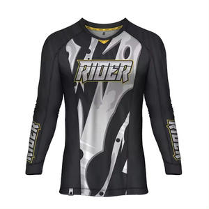 Novedad de 2024, ropa deportiva de talla grande para hombre, camisetas de motocicleta hechas a medida, tu diseño, moda, manga larga, transpirable, Motocross - Product Image 5