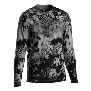 เสื้อยืดโอเวอร์ไซส์แขนยาวผ้าฝ้ายสองชั้นระบายอากาศได้ดีพิมพ์ลายกราฟิกสำหรับ100% - Product Image 1