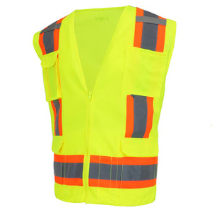 Vêtements de sécurité Vêtements de travail haute visibilité pour hommes Gilets de sécurité et de service réfléchissants Gilet de sécurité pour hommes de qualité supérieure - Product Image 4