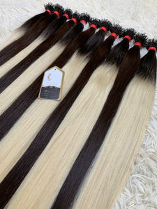 เครื่องต่อผมมนุษย์เคราติน6D บริสุทธิ์เวียดนามผ้าสองชั้นนุ่มสลวยน้ำหนักเบา - Product Image 6