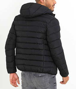 Customized Logo Formal <b>Long</b> Winter <b>Men</b> Women Waterproof Thick Padded Quilted Fur Hooded <b>Coat</b> OEM Service Puffer Jacket - Product Image 3