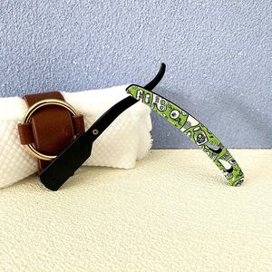 New Foldable Straight Edge Barber Razor Metal Blade Handle Folding <b>Shaver</b> Knife Shaving Tool Beard Hair Cutting Tool - Product Image 4