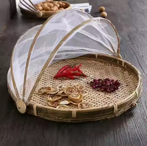 ผ้าคลุมอาหารไม้ไผ่ระดับพรีเมี่ยม-งานฝีมือแบบดั้งเดิมการออกแบบที่ทันสมัย - Product Image 3