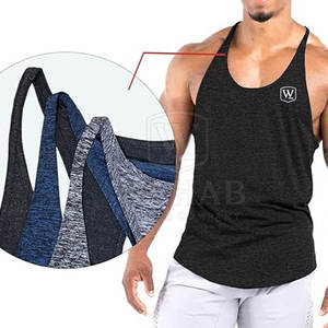 Débardeur musculaire personnalisé pour hommes, débardeur de sport respirant pour la salle de sport, le sport et l'entraînement - Product Image 4