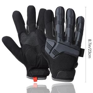 Guantes de Cuero TPR Resistentes al Desgaste, Ignífugos y Anticorte, con Protección Contra Impactos, Precio Atractivo, Suministro de Fábrica - Product Image 4