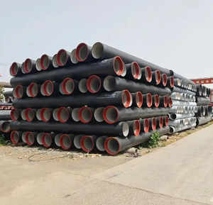 Vente directe d'usine DN500 DN700 DN900 DN1000 DN1200 K8 K9 C25 C30 C40 Pn16 Pn25 Tuyau en fonte ductile pour l'alimentation en eau - Product Image 3