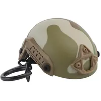 Nouveau design de mini ouvre-bière en plastique rapide porte-clés en forme de casque avec ouvre-bouteille funky pour pendentif décoratif