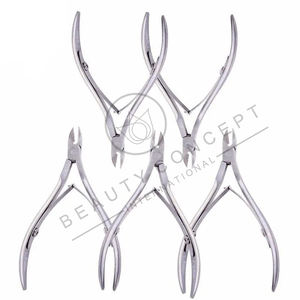 Concept de beauté écologique coupe-ongles en acier inoxydable coupe-cuticules avec lame tranchante dissolvant de peau morte ongles Nipper - Product Image 1