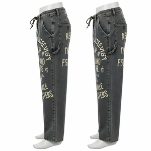 Pantalon en toile imperméable avec impression par décharge, tissu en coton mélangé durable, vêtements de travail en plein air, confort quotidien, vêtements personnalisés - Product Image 3