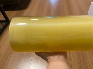 Film alimentaire en PVC de qualité alimentaire, film plastique transparent pour l'emballage de gâteaux et d'aliments - 50 m de longueur - Product Image 2