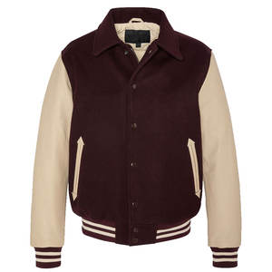 Chaquetas Varsity de Moda para Hombre, Servicios OEM 2026, Chaquetas Personalizadas con Letras, Nueva Moda de Invierno - Product Image 1