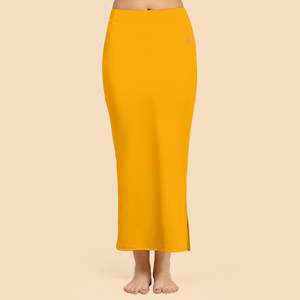 Trendmalls Breathable Anti-Bacterial Eco-Friendly Lace Trim for Spandex <b>Saree</b> <b>Shapewear</b> Set Orange (P02) for Women - Product Image 1