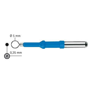 Electrodos de bucle redondo de cirugía monopolar Instrumento quirúrgico aislado reutilizable con punta de bucle de 5mm - Product Image 1