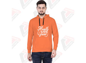 Sweat à capuche pour homme de qualité supérieure, ultra confortable et douillet, 100% coton, uni, teint et imprimé numériquement pour l'hiver - Product Image 4