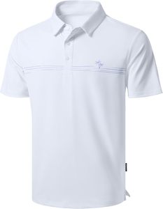 Polos de luxe pour hommes Logo personnalisé T-shirt polo décontracté en coton de qualité supérieure - Product Image 5