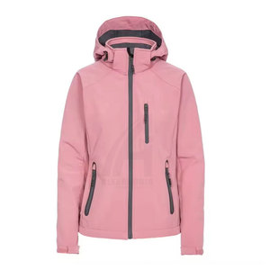 Veste softshell d'équitation pour femmes, logo personnalisé, tissu doux et élégant, faible MOQ, veste softshell à marque privée - Product Image 1
